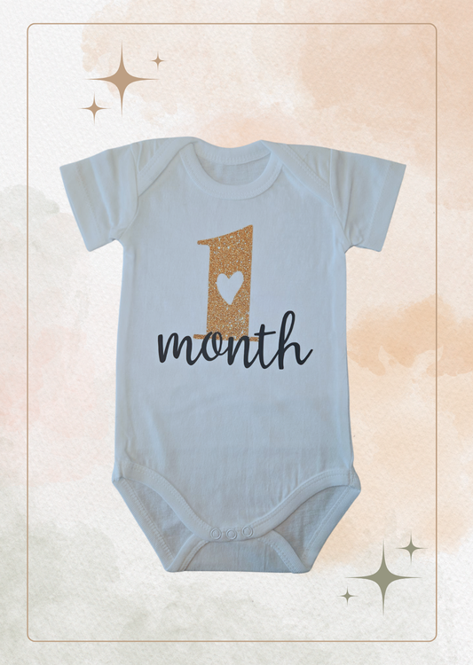 Baby Mijlpaal Romper! 👶