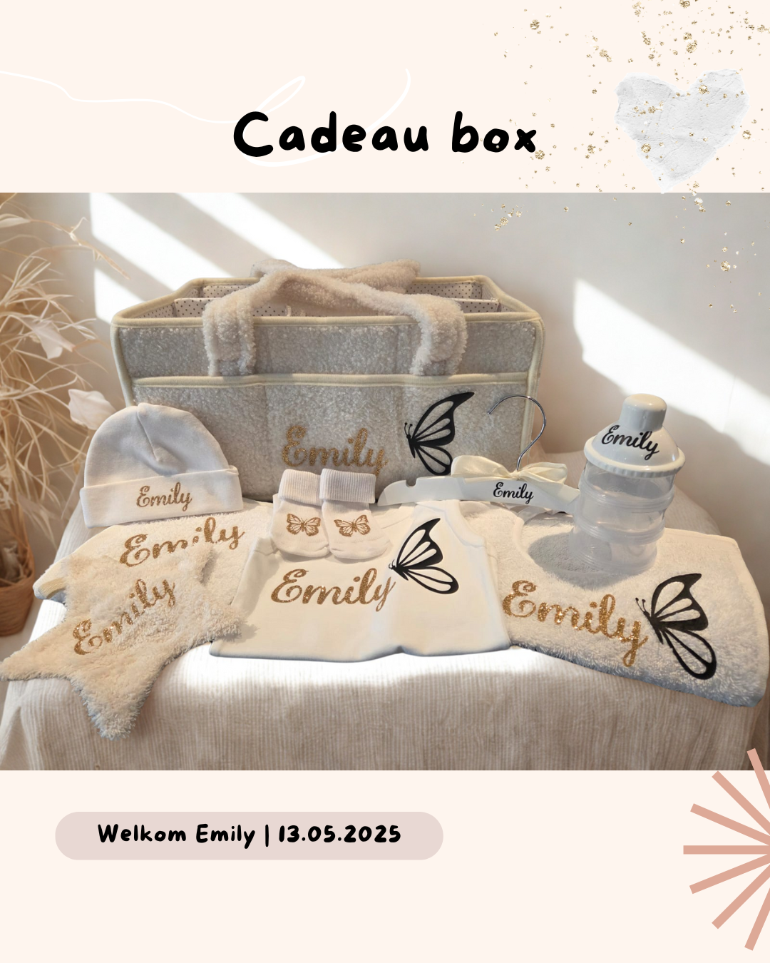 Dé cadeaubox | Perfect kraamcadeau | 9-delig